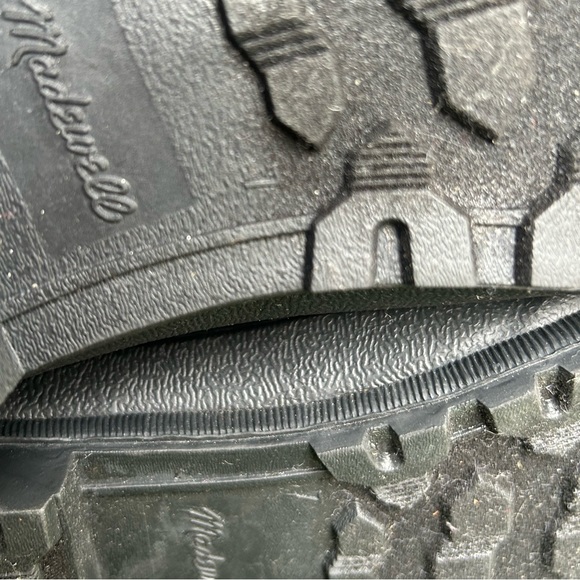 MADEWELL Rubber black chelsea Rain Boots women’s size 7 new - Picture 14 of 15